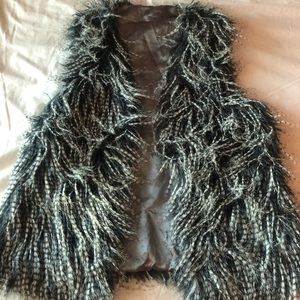 Fuzzy vest